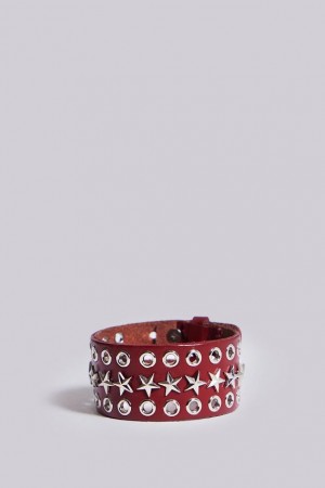 Jadedlondon Leather Studded Bracelet | JADLDN24903