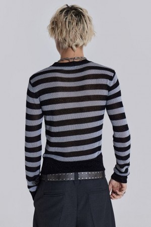 Jadedlondon Sterling Stripe Knit | JADLDN24826