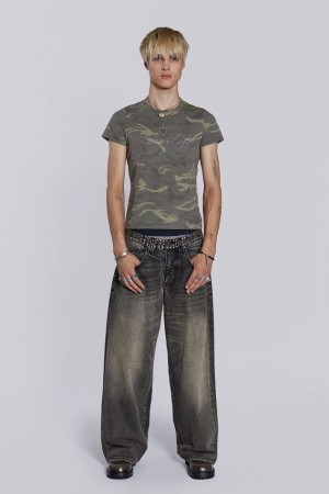 Jadedlondon Stud Colossus Jeans | JADLDN24410