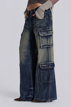 Jadedlondon Tundra Cargo Jeans | JADLDN24435