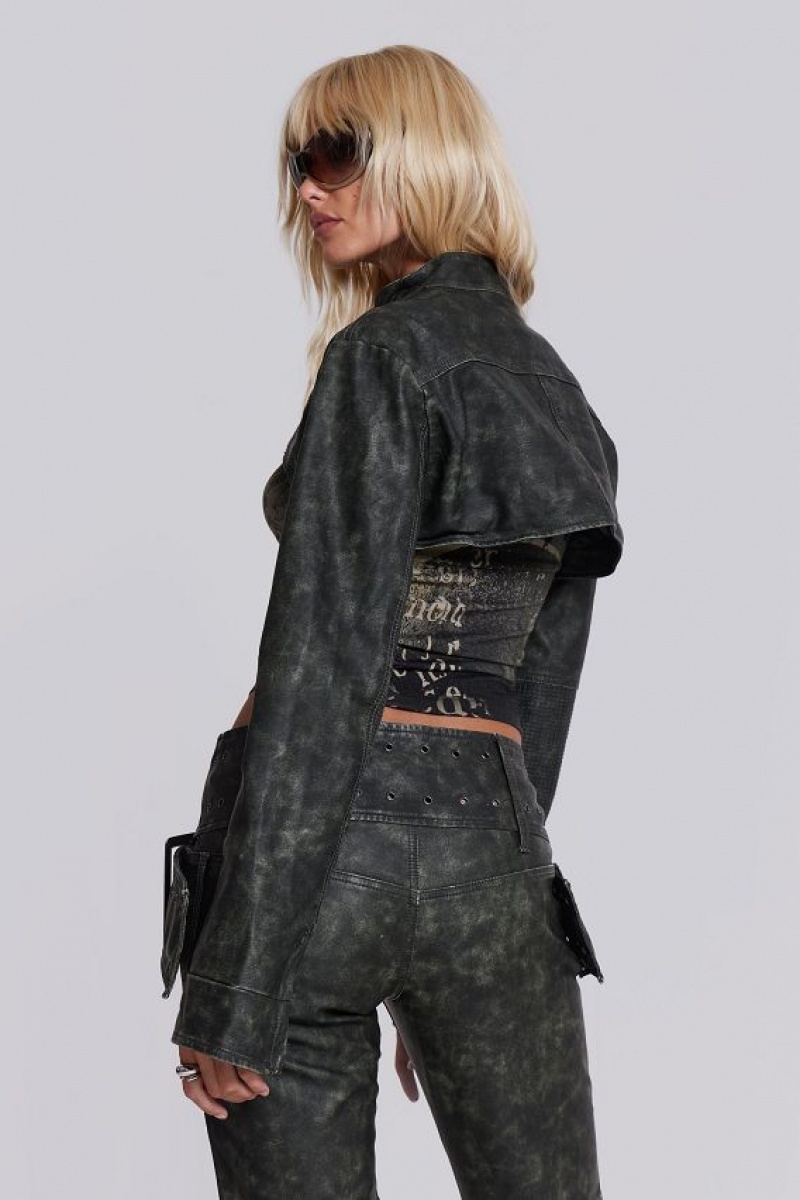 Jadedlondon Assassin Ultra Cropped Jacket | JADLDN24182