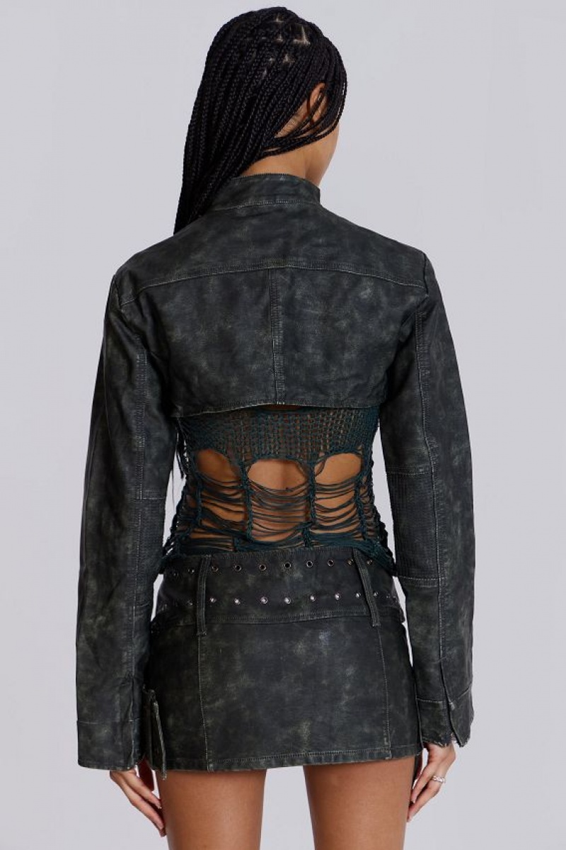 Jadedlondon Assassin Ultra Cropped Jacket | JADLDN24182