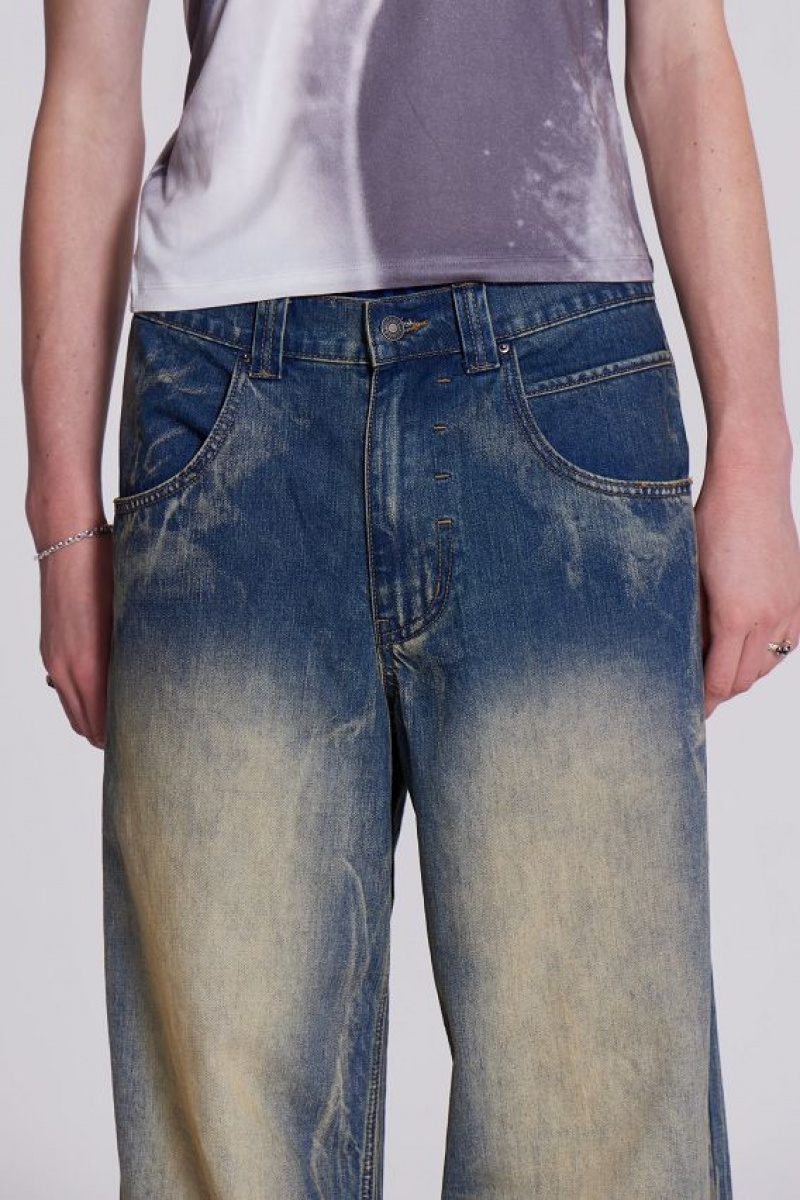 Jadedlondon Blue Ethereal Colossus Jeans | JADLDN24389