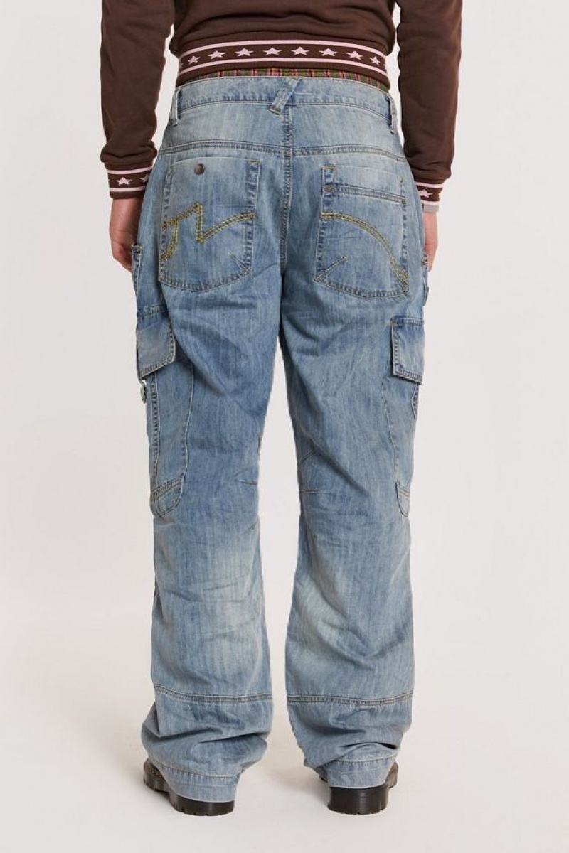 Jadedlondon Blue Millennium Cargo Jeans | JADLDN24736