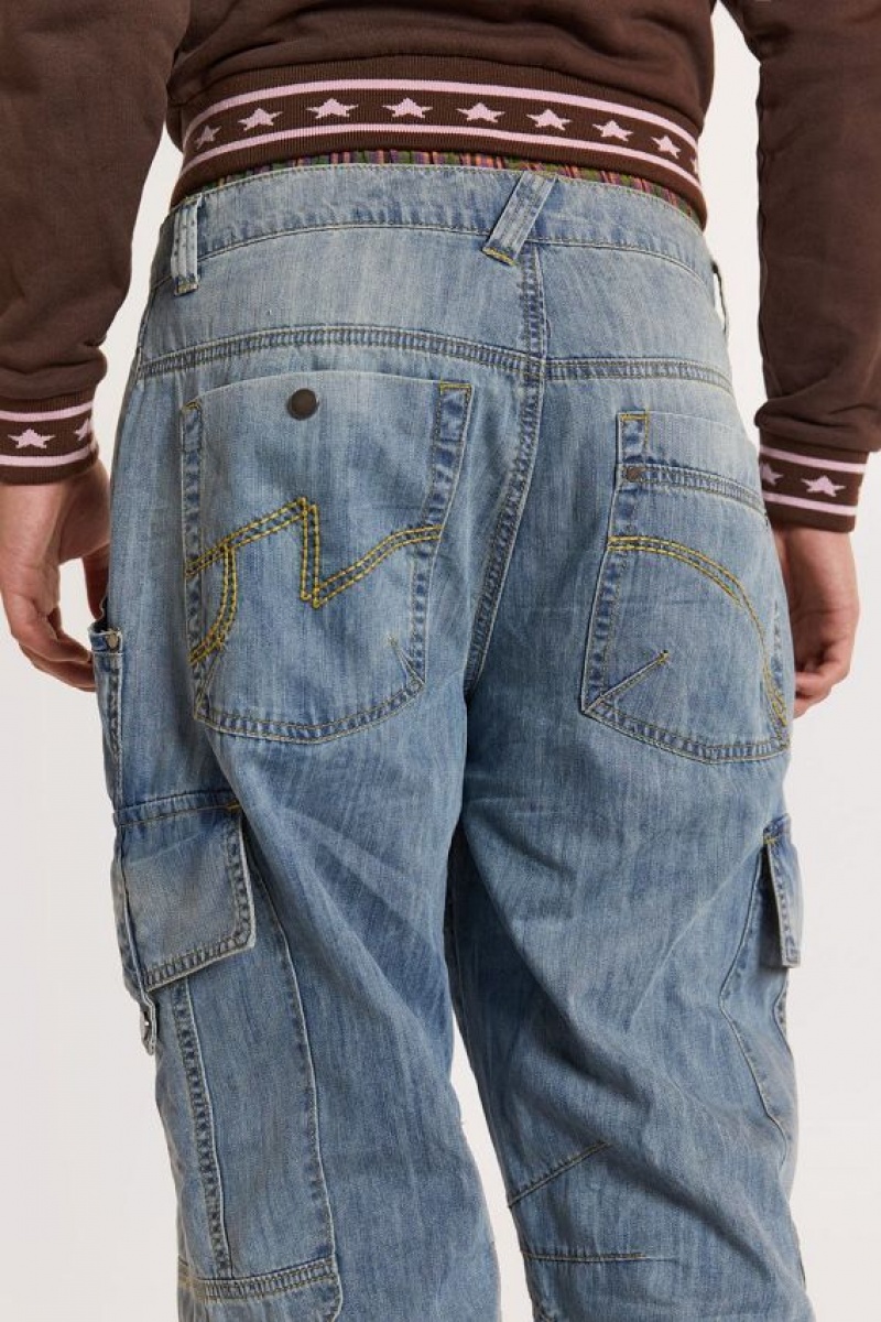 Jadedlondon Blue Millennium Cargo Jeans | JADLDN24736