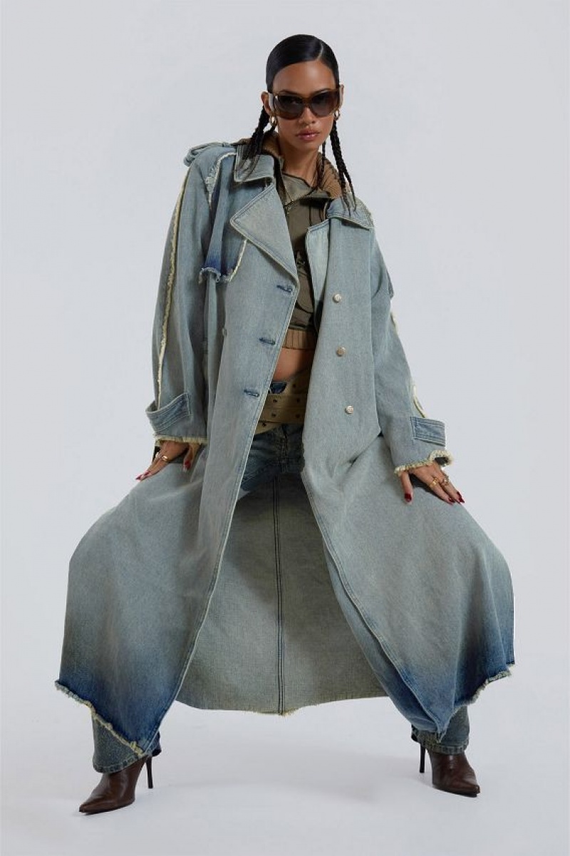 Jadedlondon Downtown Denim Coat | JADLDN24187