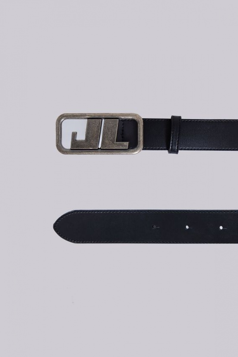 Jadedlondon Emblem Leather Belt | JADLDN24891