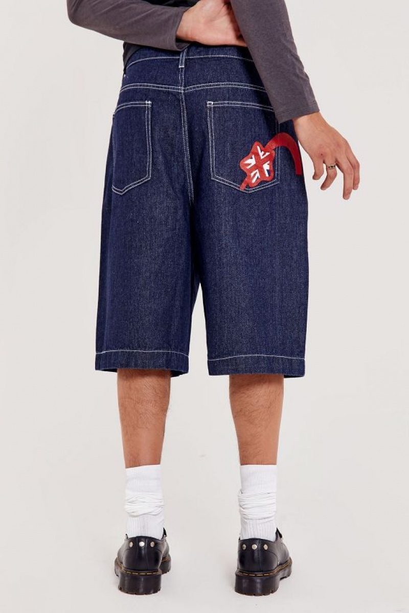 Jadedlondon Jumbo Denim Jorts | JADLDN24585