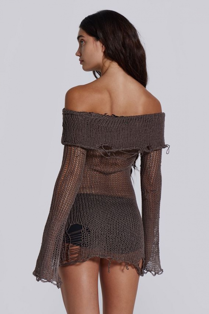 Jadedlondon Kaia Knit Dress | JADLDN23799