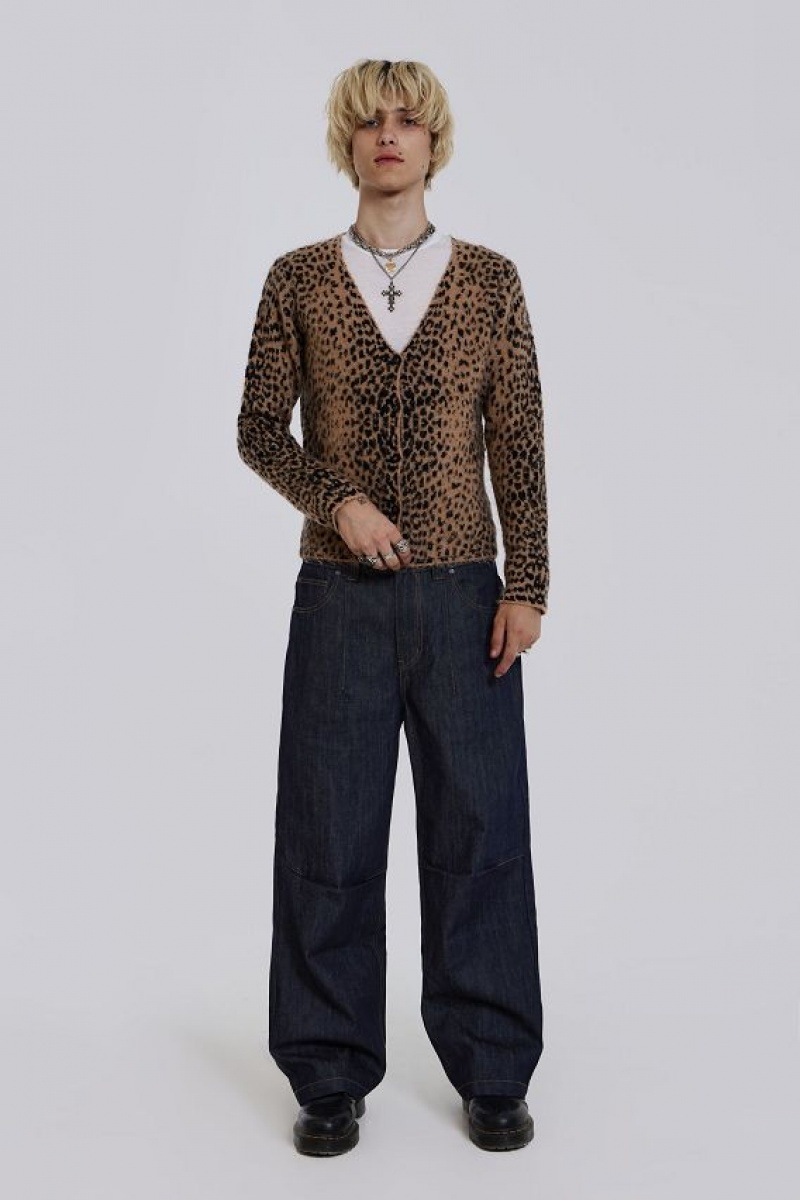 Jadedlondon Leopard Chuck Cardigan | JADLDN24831