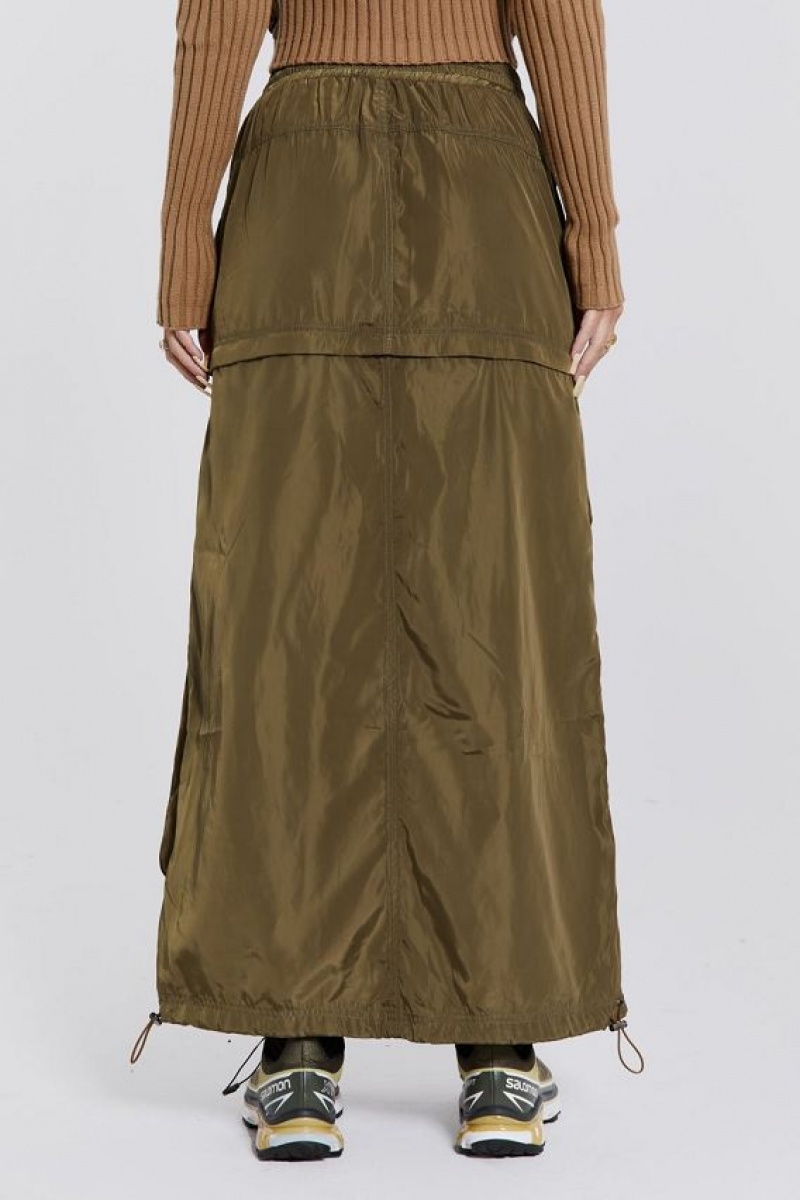 Jadedlondon Madison 2 In 1 Cargo Maxi Skirt | JADLDN24196