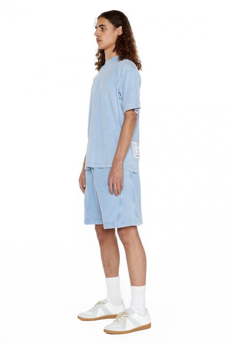 Jadedlondon Ntrls Powder Blue Oversized T-shirt | JADLDN24622