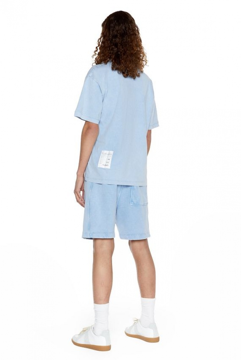 Jadedlondon Ntrls Powder Blue Oversized T-shirt | JADLDN24622