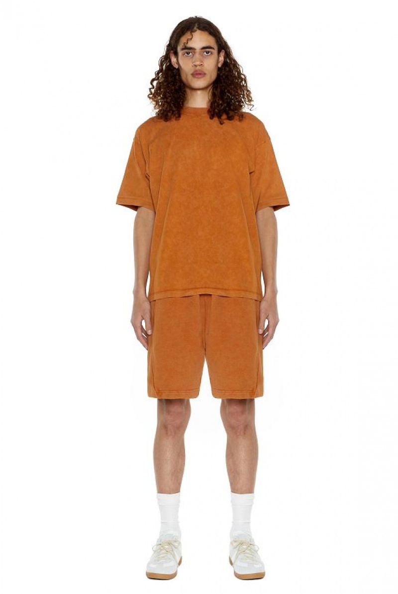 Jadedlondon Ntrls Rust Orange Oversized T-shirt | JADLDN24623