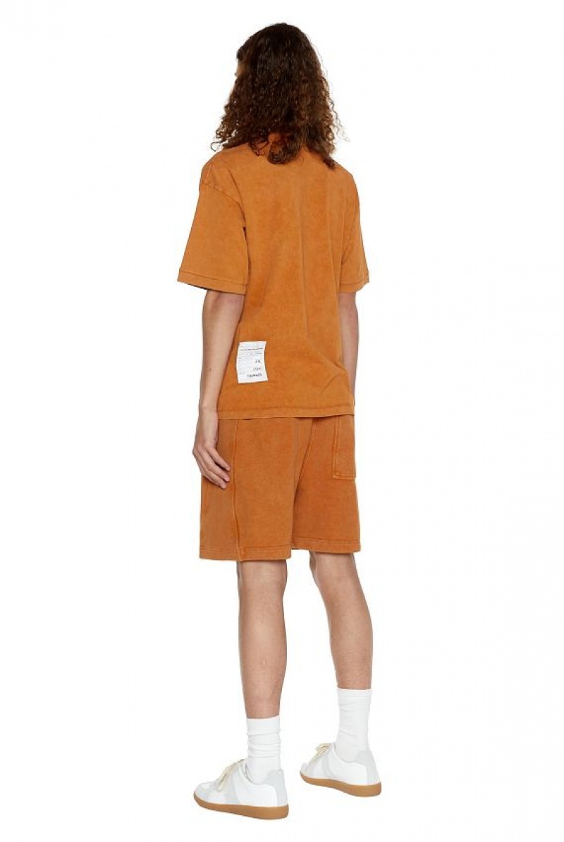 Jadedlondon Ntrls Rust Orange Oversized T-shirt | JADLDN24623