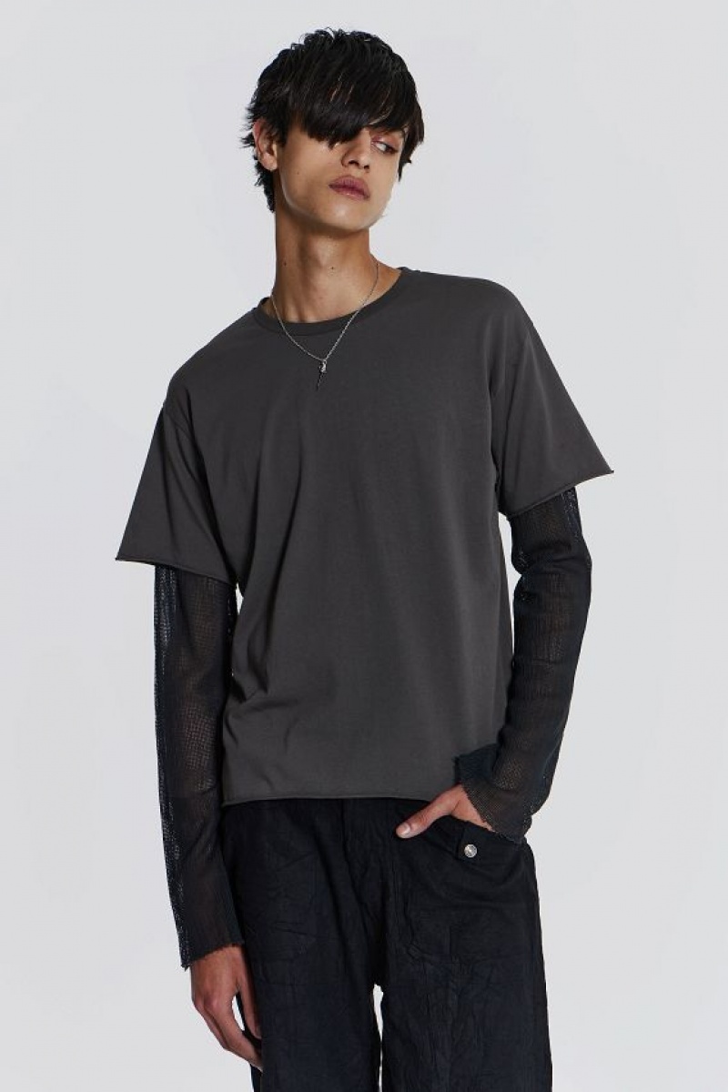 Jadedlondon Pitch Double Layer Tee | JADLDN24665