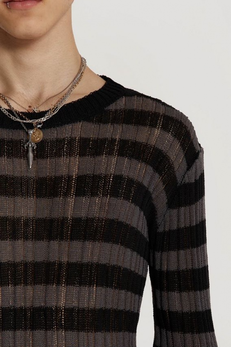 Jadedlondon Striped Eclipse Jumper | JADLDN24810