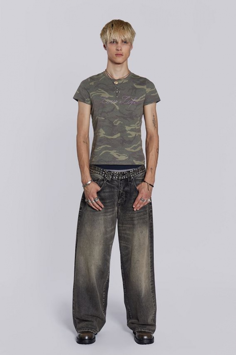 Jadedlondon Stud Colossus Jeans | JADLDN24410