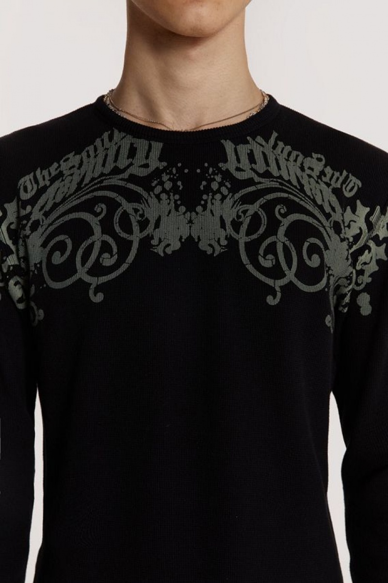 Jadedlondon Tainted Long Sleeve Tee | JADLDN24804