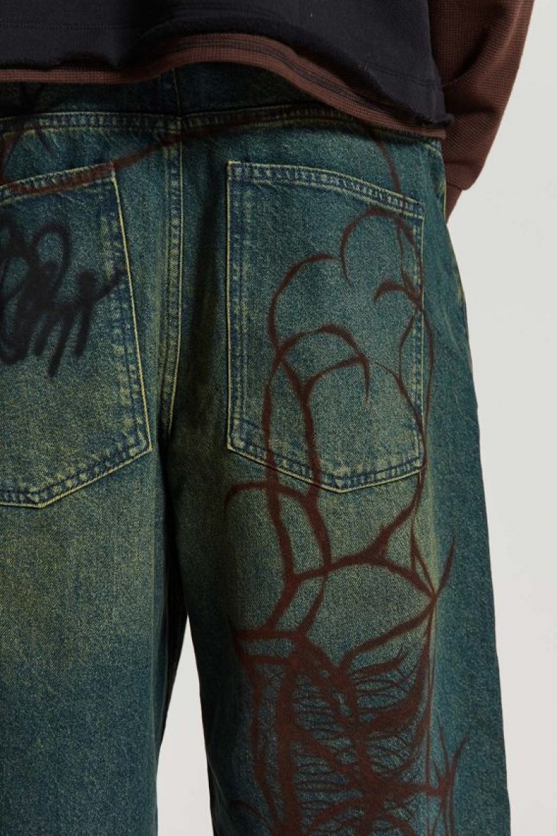 Jadedlondon Through The Trees Baggy Jeans | JADLDN24476