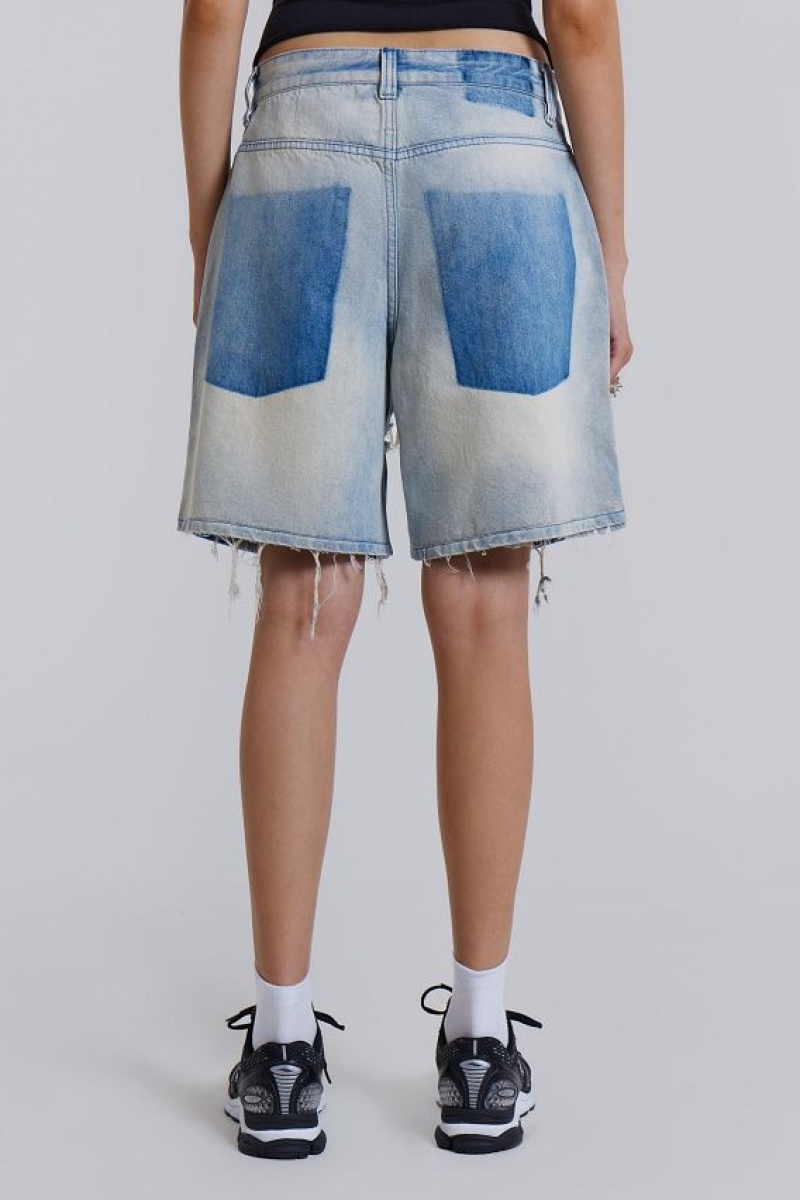 Jadedlondon Vault Denim Shorts | JADLDN24149