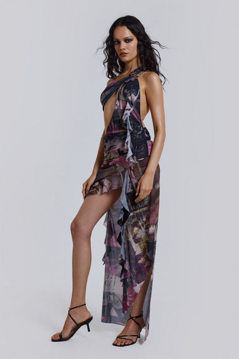 Jadedlondon Void Maxi Dress | JADLDN23824