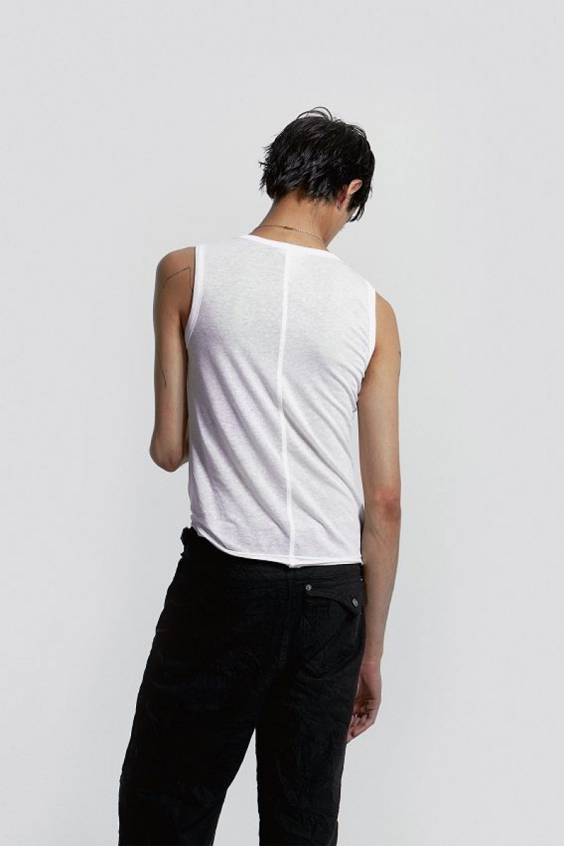 Jadedlondon White Mist Vest | JADLDN24687